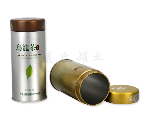 圓形烏龍茶葉鐵皮罐 圓形烏龍茶葉鐵皮罐
