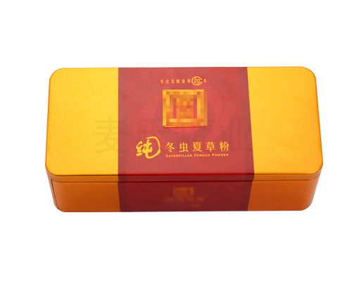 高檔冬蟲夏草粉鐵盒 高檔冬蟲夏草粉鐵盒