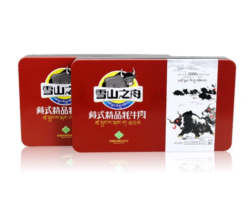 精品藏式牦牛肉鐵盒 精品藏式牦牛肉鐵盒