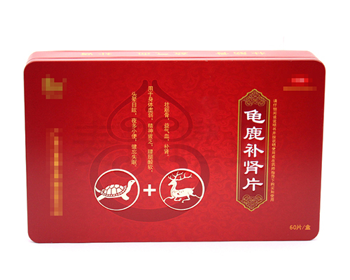 龜鹿補腎片鐵盒 龜鹿補腎片鐵盒