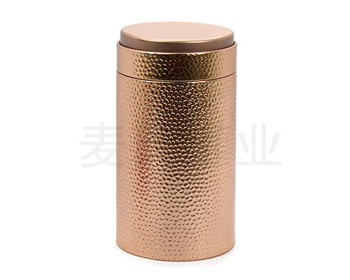 金色馬口鐵茶葉罐 金色馬口鐵茶葉罐