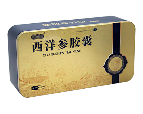 西洋參膠囊鐵盒 西洋參膠囊鐵盒