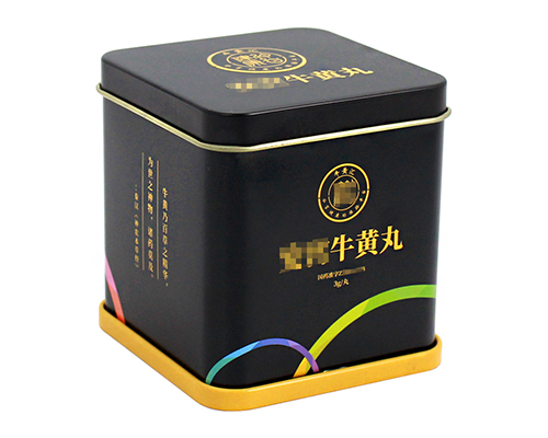 廠家熱銷方形牛黃丸鐵盒包裝 廠家熱銷方形牛黃丸鐵盒包裝