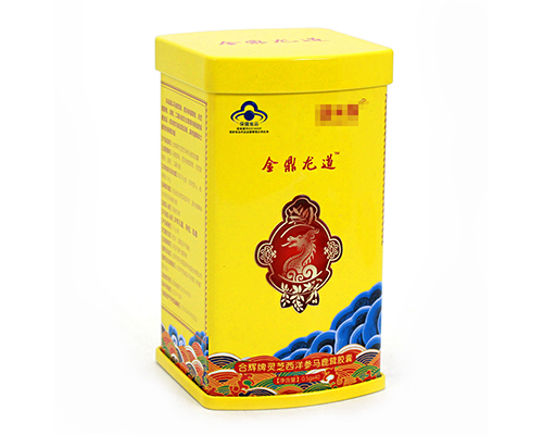 西洋參膠囊保健食品鐵盒包裝 西洋參膠囊保健食品鐵盒包裝