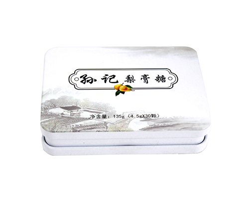 翻蓋式長(zhǎng)方形梨膏糖馬口鐵盒 翻蓋式長(zhǎng)方形梨膏糖馬口鐵盒