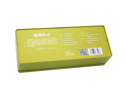 綠茶扣肩長方形精致鐵盒包裝 綠茶扣肩長方形精致鐵盒包裝
