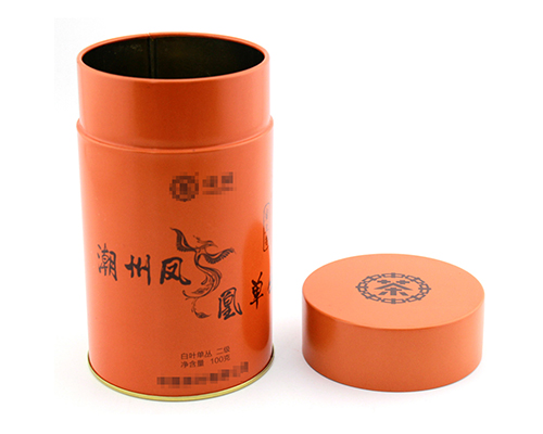 精致鳳凰單叢圓角方形馬口鐵盒 精致鳳凰單叢圓角方形馬口鐵盒